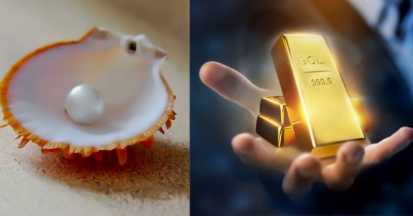 Pearl and gold on sale
